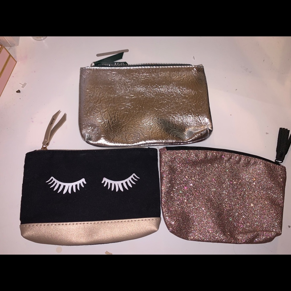 Bundle of Mini makeup bags